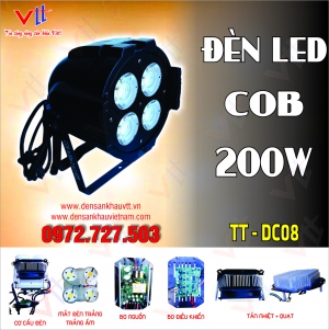 ĐÈN LED COB 200W VTT TT-DC08