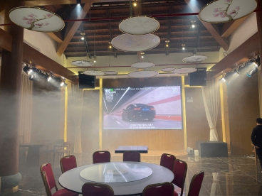 Thi công và bàn giao hệ thống ánh sáng sân khấu cho nhà hàng Đông Bảo - Nam Định