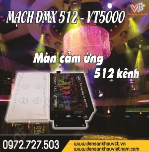 MẠCH DMX 512 - VT5000 TT-MDK6
