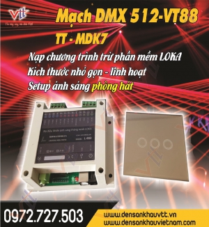 MẠCH DMX 512 - VT88
